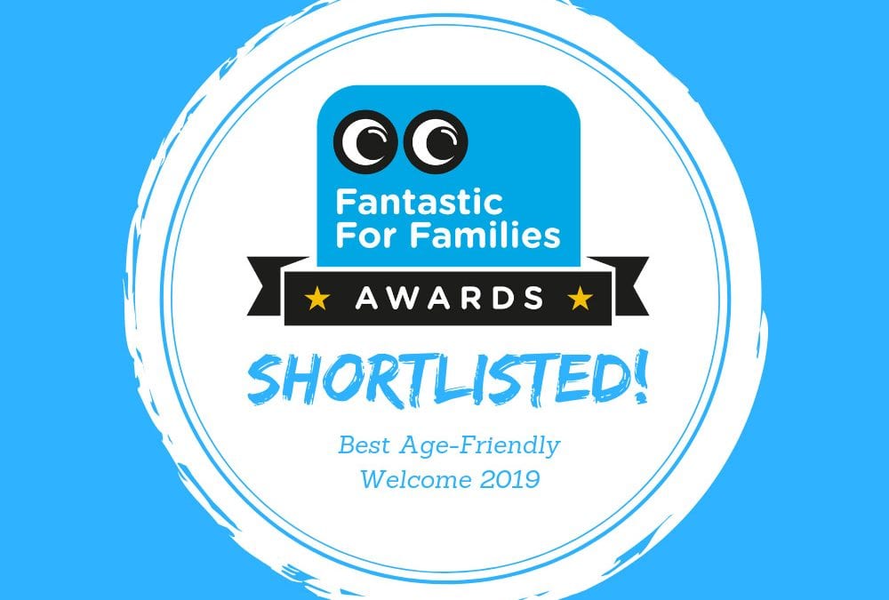 BEST AGE-FRIENDLY WELCOME – WE MADE THE SHORTLIST!