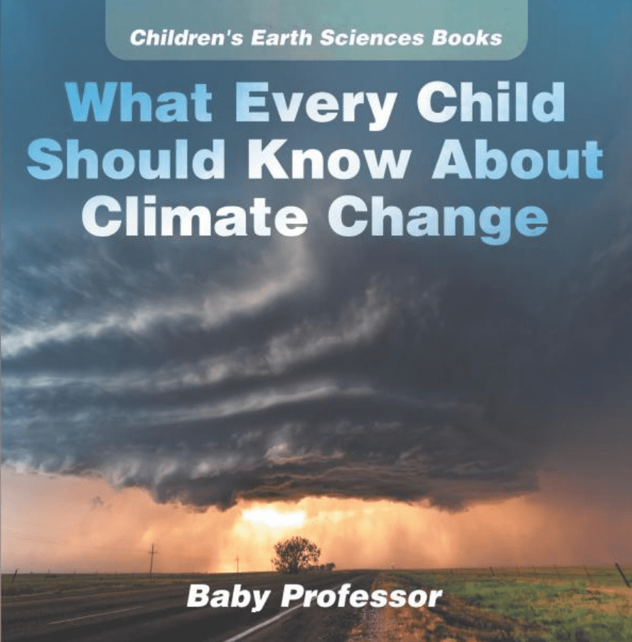 Book cover showing an empty road beneath angry black clouds leading to an orange sky at the horizon.