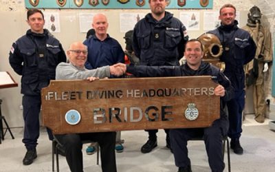 Fleet Diving Team donation
