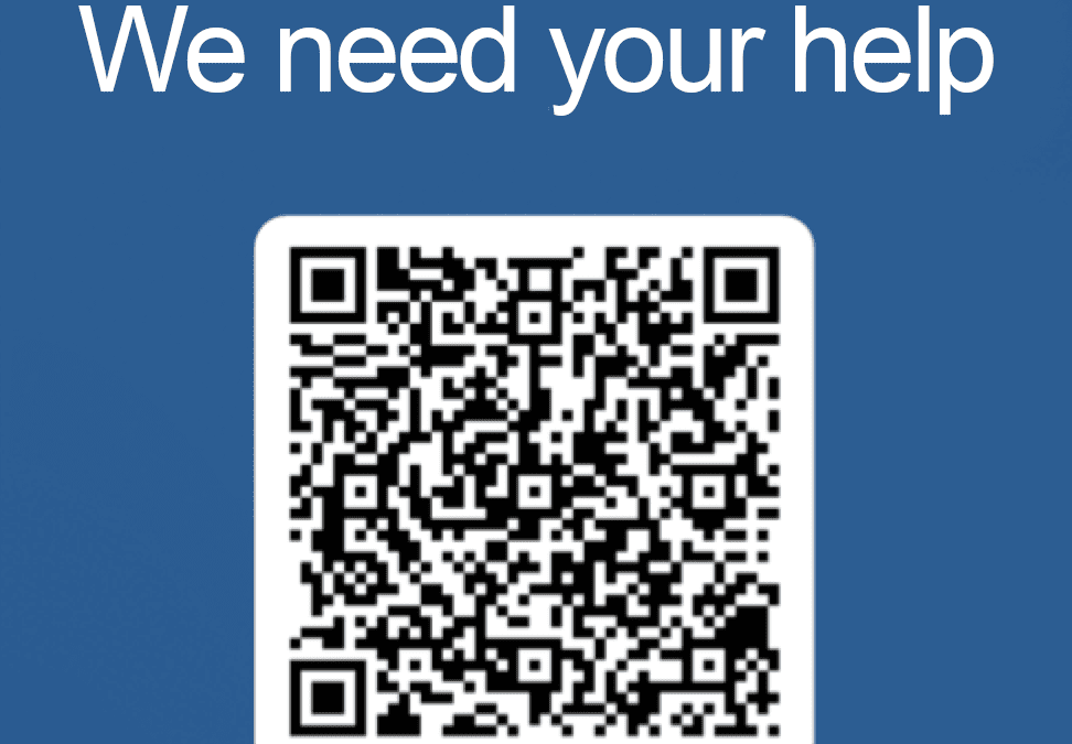 We need your help